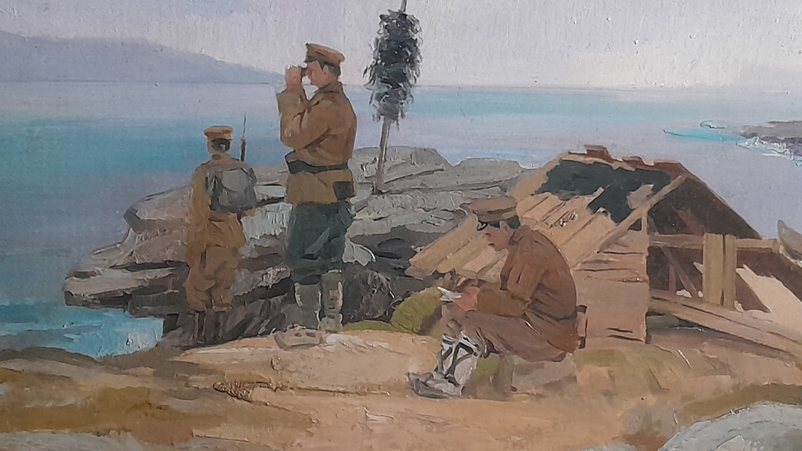 изложба „Войната и творците. Пътят през мрака“