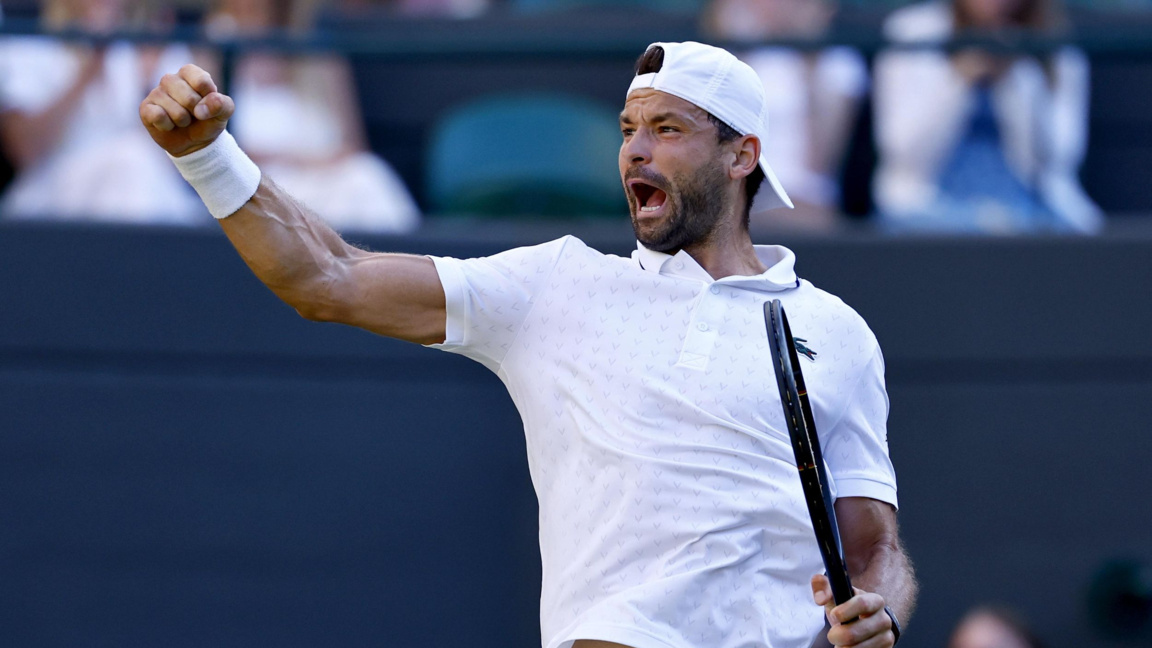 Grigor Dimitrov, Wimbledon’da üçüncü tur...