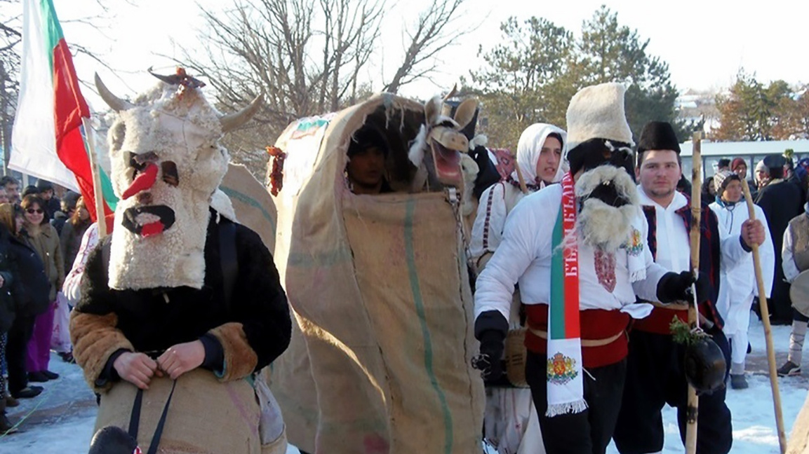 Ancient kukeri ritual is the focus of Ja...
