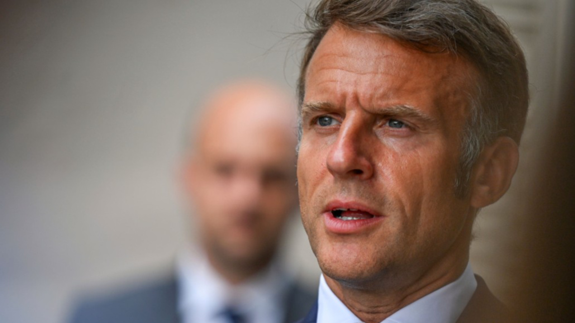 Президентът на Франция Еманюел Макрон