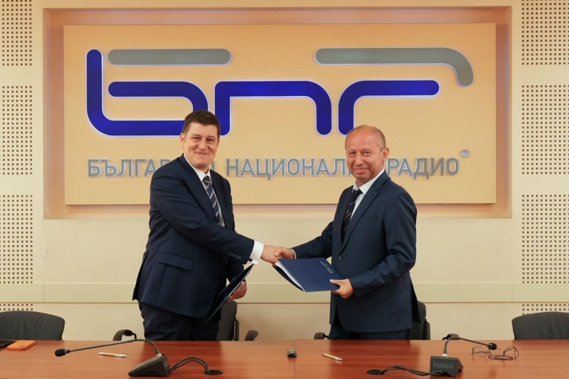 Милен Митев и проф. Димитър Димитров