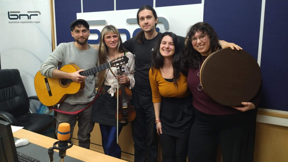 Диана Тодорова, Велизара Караиванова , Изабел-Сокол Оксман, Дамян Мерлиз Диаз и Андрей Велков