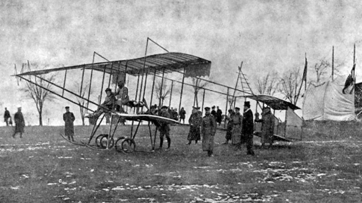 115 years since the first airplane fligh...
