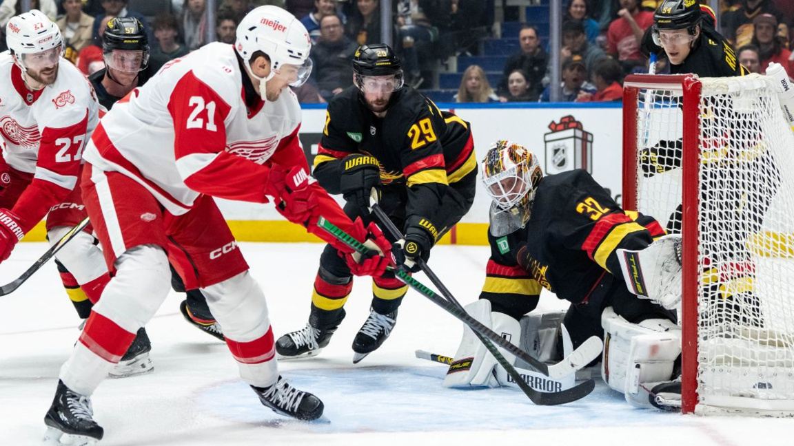 Детройт с чист успех като гост на Ванкув...