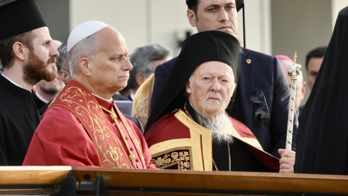 Вселенският патриарх Вартоломей и папа Лъв XIV отправиха обща молитва