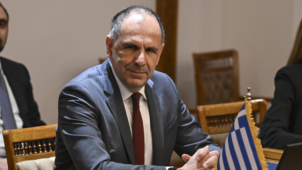 Гръцкият външен министър Йоргос Герапетритис=