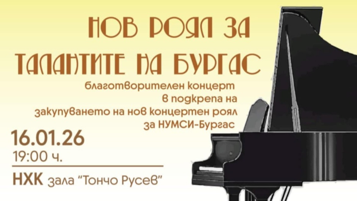 Концерт събира средства за каузата "Нов ...