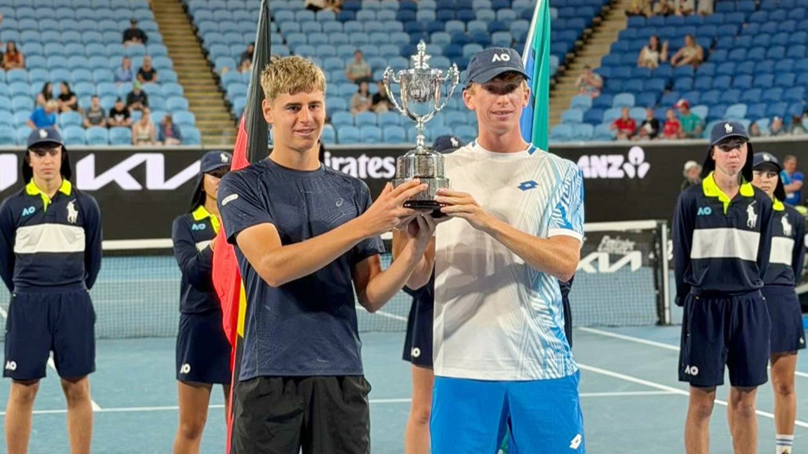  Dimitar Kisimov es campeón en dobles en Australian Open 