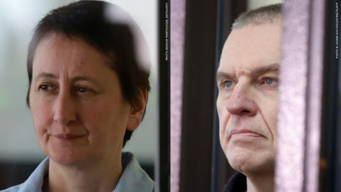 Мзия Амаглобели и Анджей Почобут