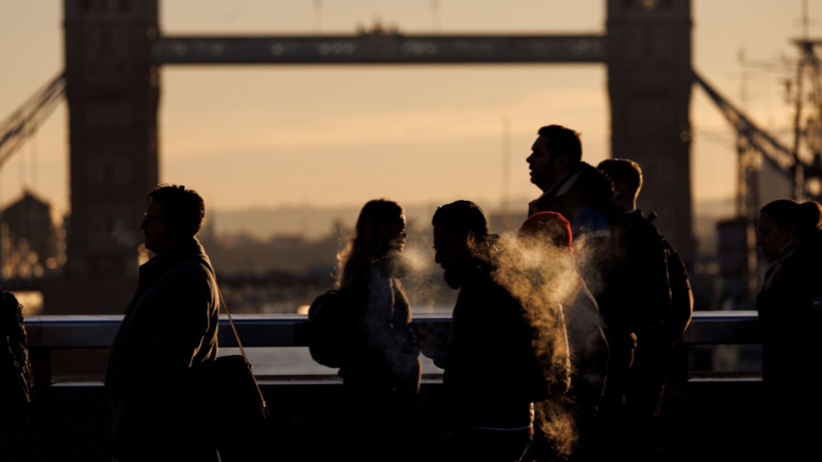 Предупредителен код за опасно за здравето студено време на Острова