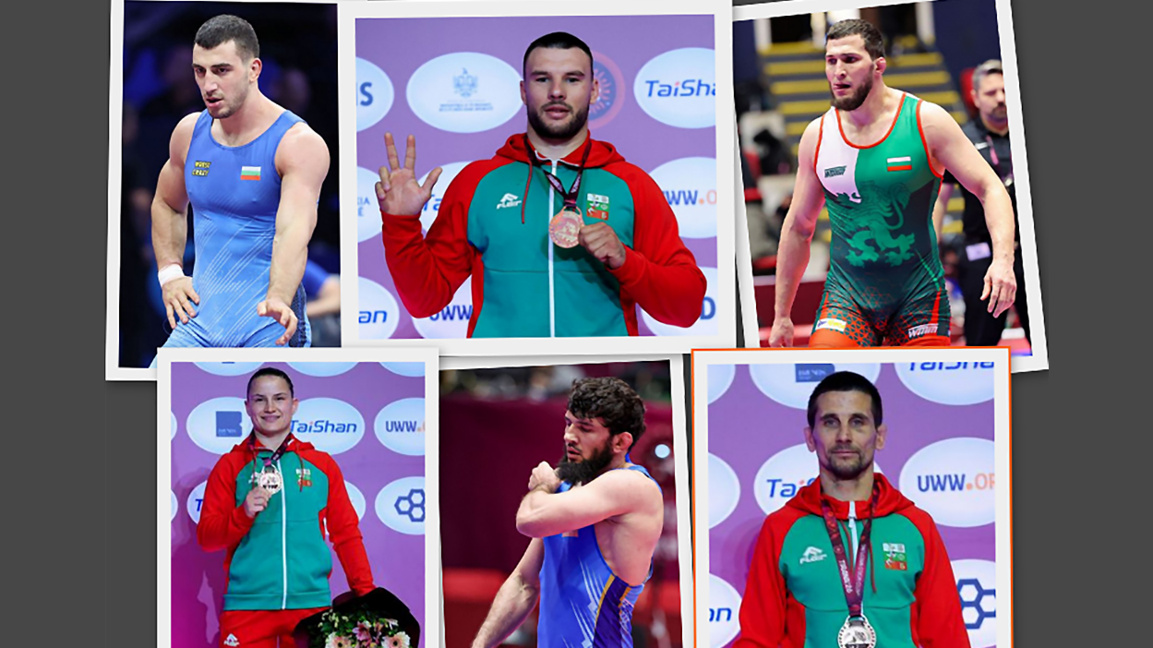Bulgarian wrestlers win six medals at th...