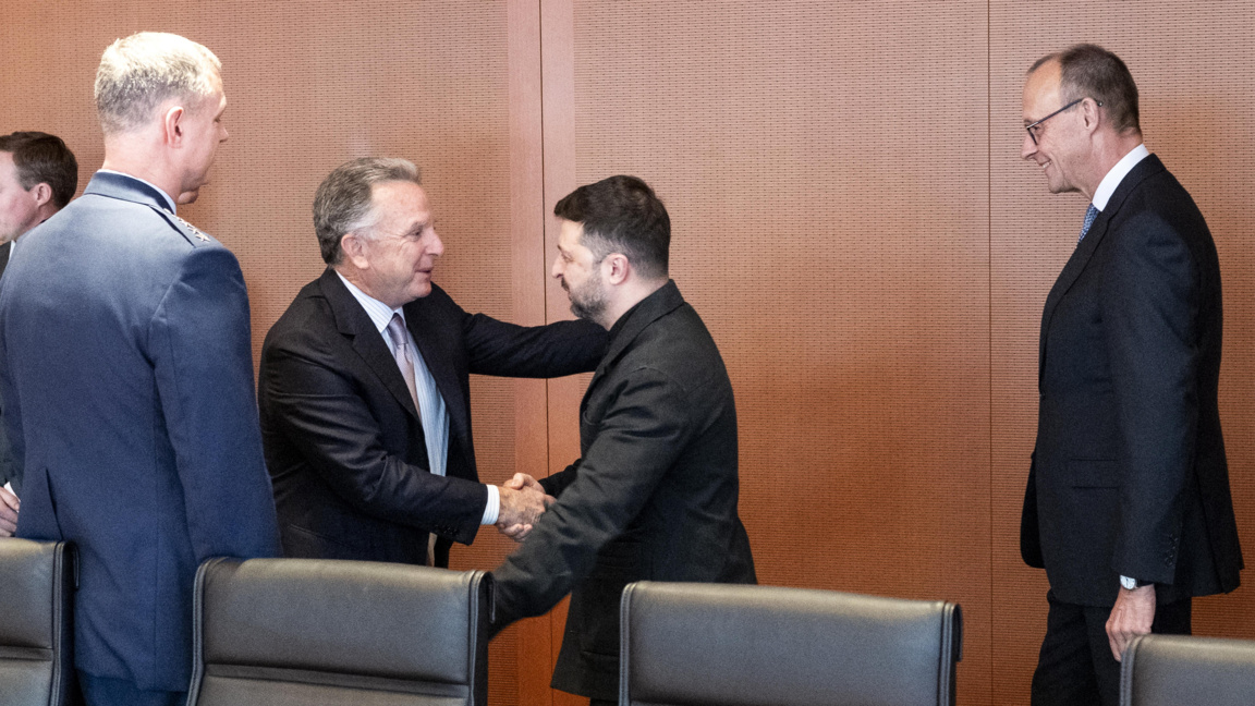 Стив Уиткоф, Володимир Зеленски и Фридрих Мерц