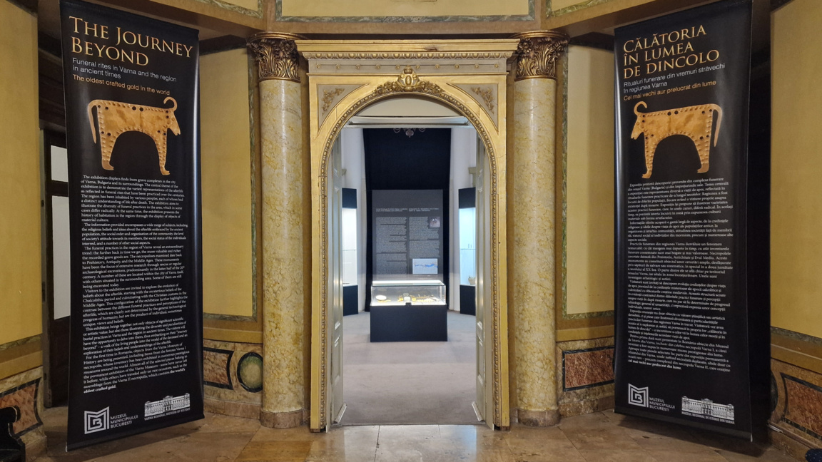Златото от Варненския некропол гостува в Букурещ
