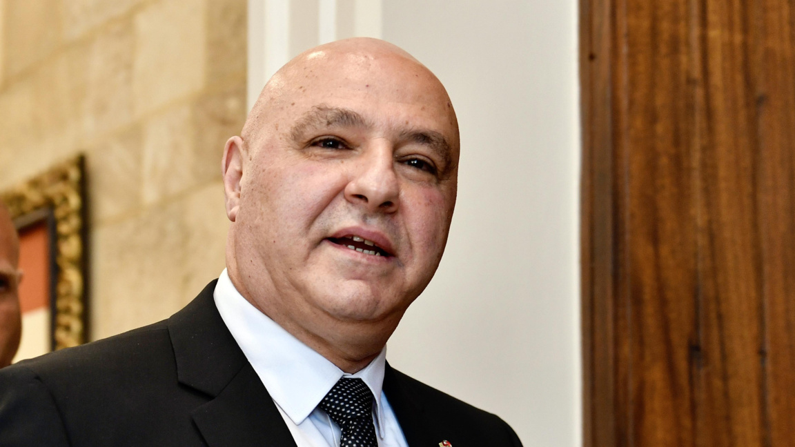 Ливанският президент Жозеф Аун е на визи...