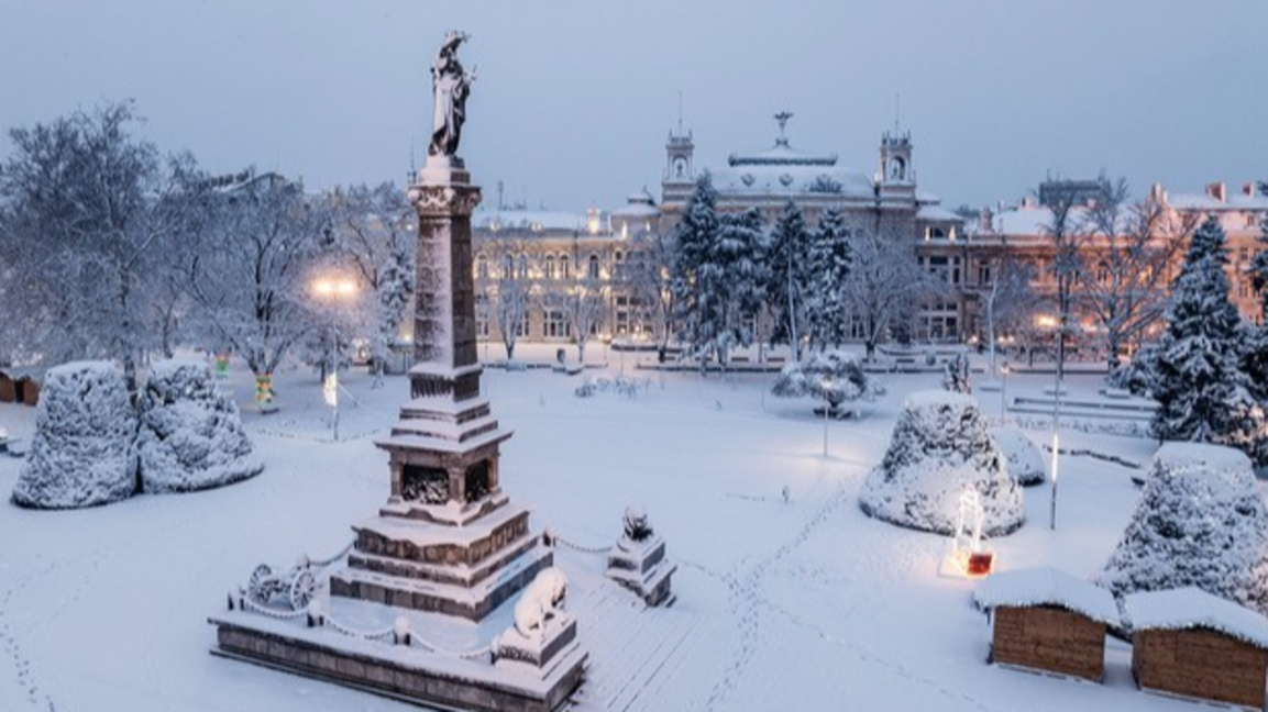 Над 20 см снежна покривка в Русенско
