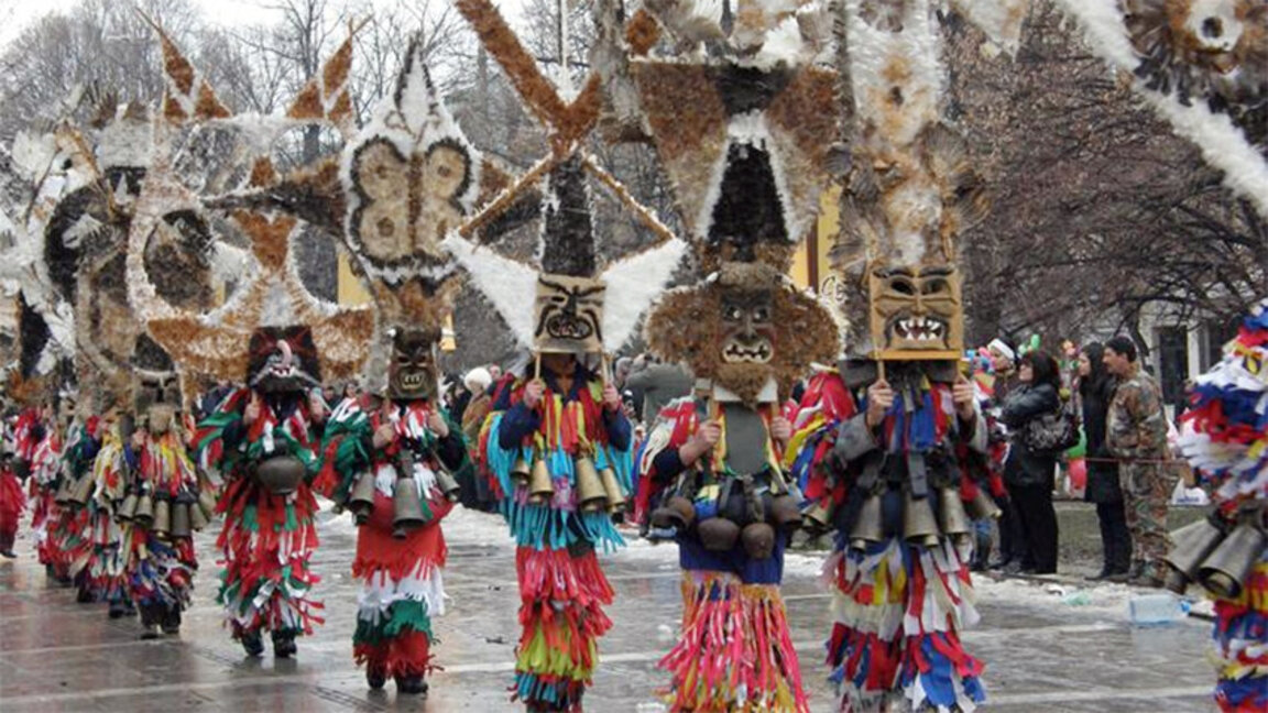Surva Mummers' Festival is visiting Sofia on January 5
