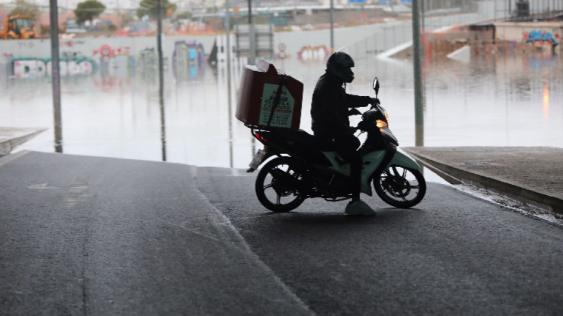 Гърция буря