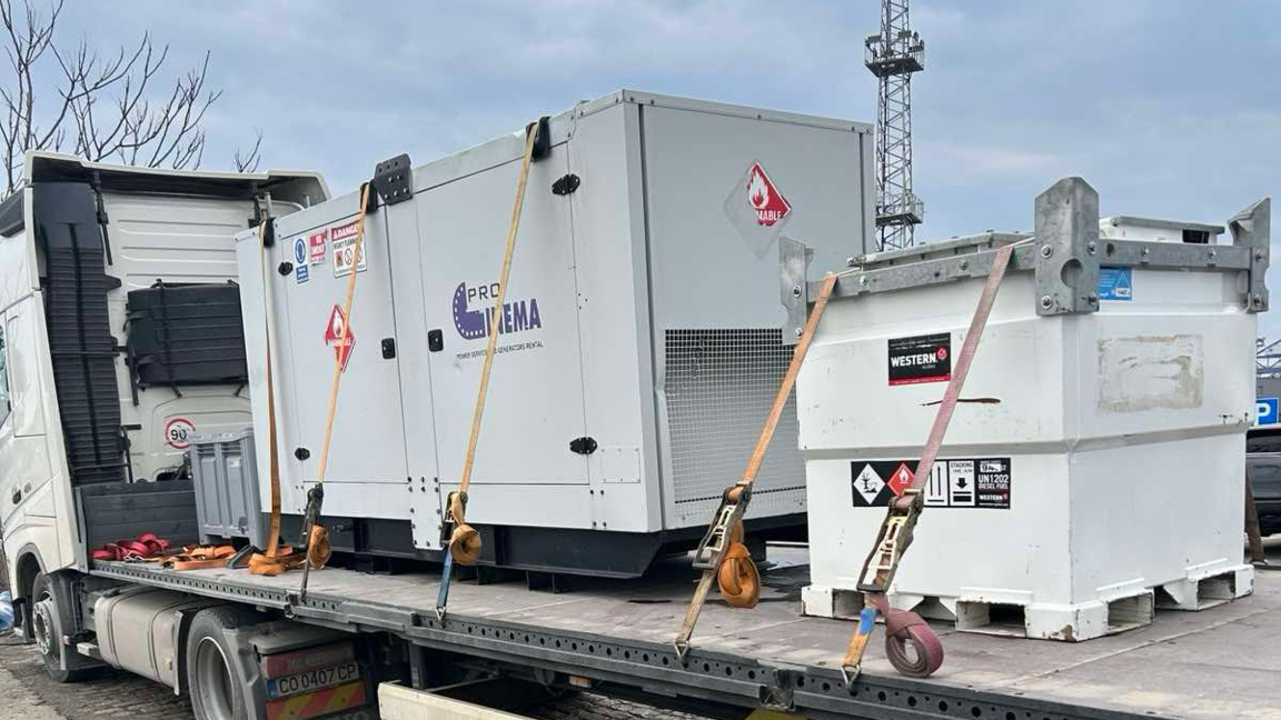 Нужният генератор за изтеглянето на "Кайрос" е доставен