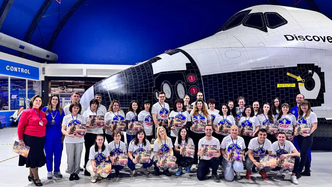 Βούλγαροι δάσκαλοι στο Space Camp στην Τ...
