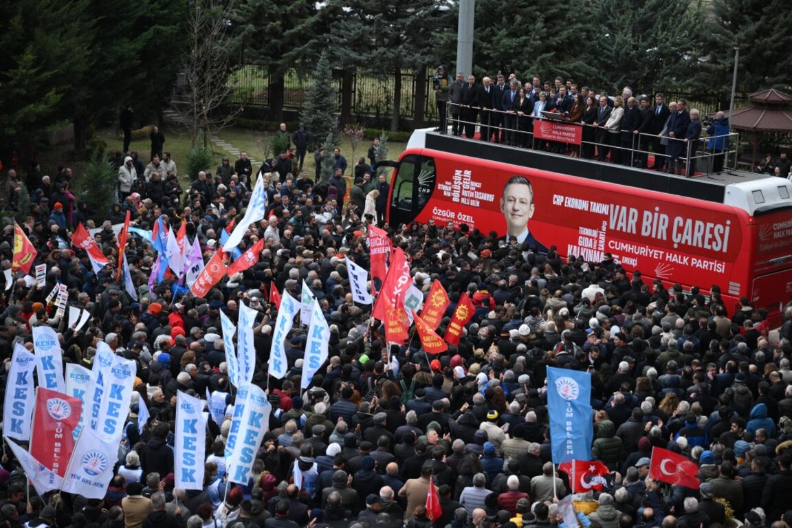 Протест след задържането на Екрем Имамоглу в Истанбул, 19 март 2025 г.