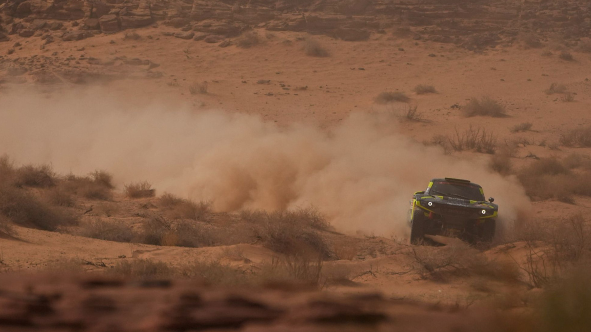 Днес беше най-дългият етап в Саудитска Арабия.