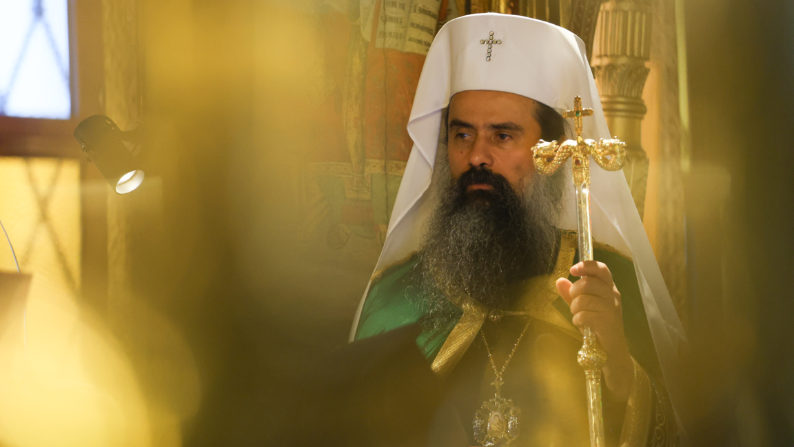 Българският патриарх и Софийски митрополит Даниил взима молитвено участие в света литургия в храм "Свети Стефан" - 28 декември 2025 г.