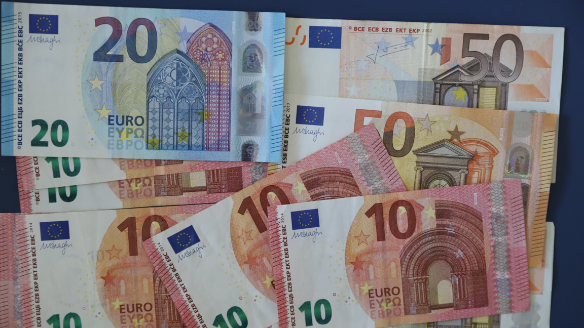 евро , банкноти