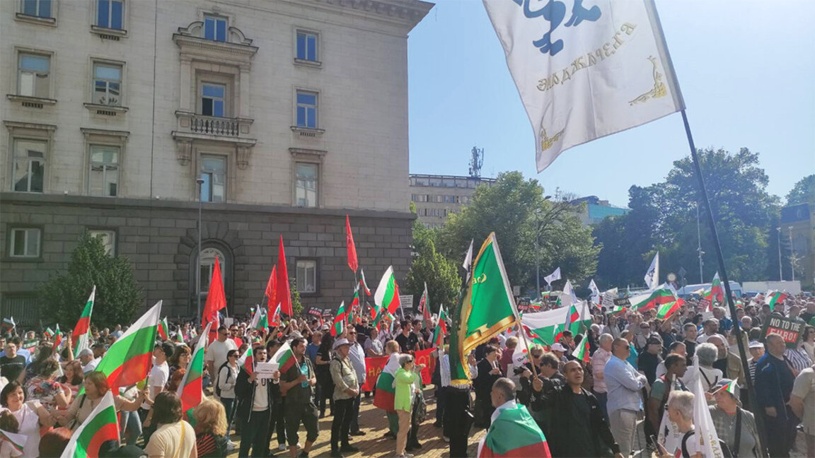 Пореден протест в защита на българския лев в София