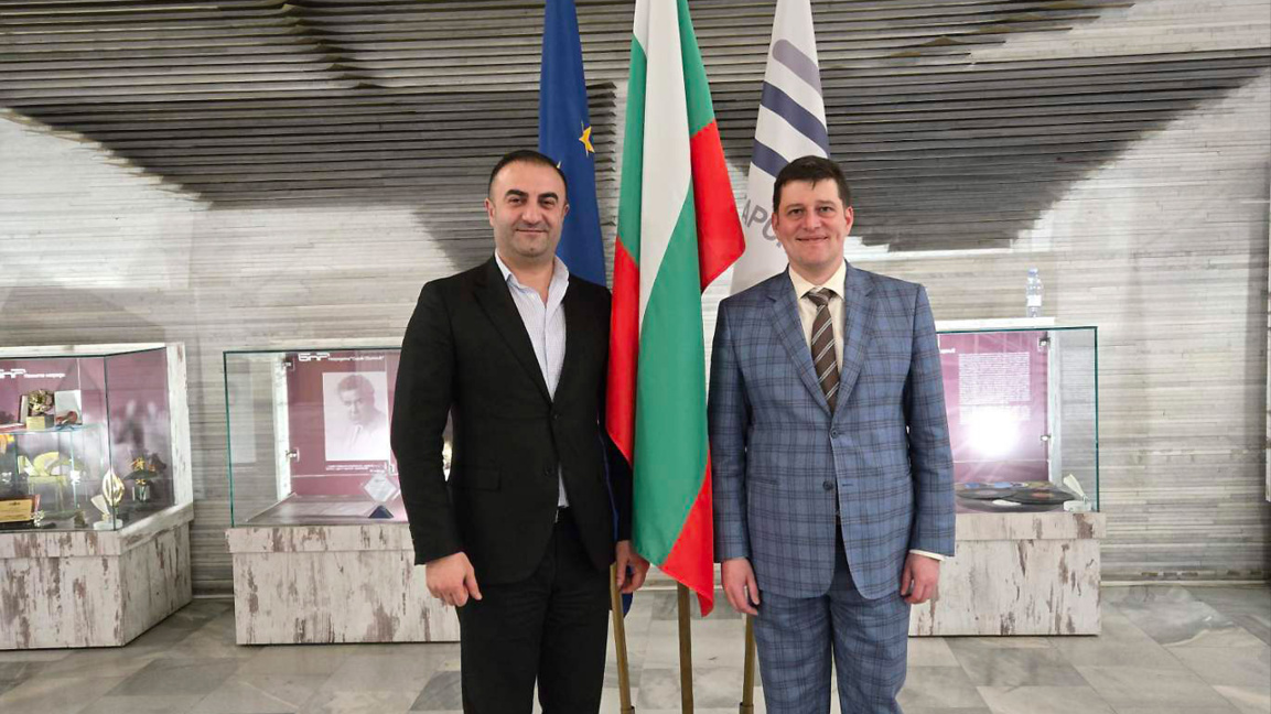 Ашот Казарян (вляво) и Милен Митев