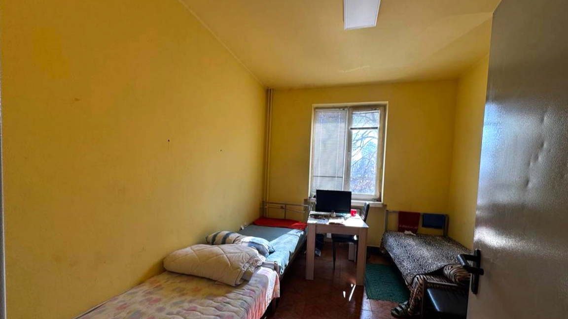 Центърът за временно настаняване в столичния квартал "Захарна фабрика"