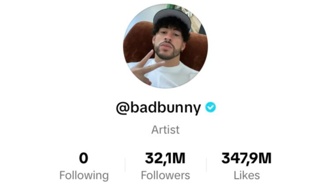 Бед Бъни изтри всичките си публикации в ...