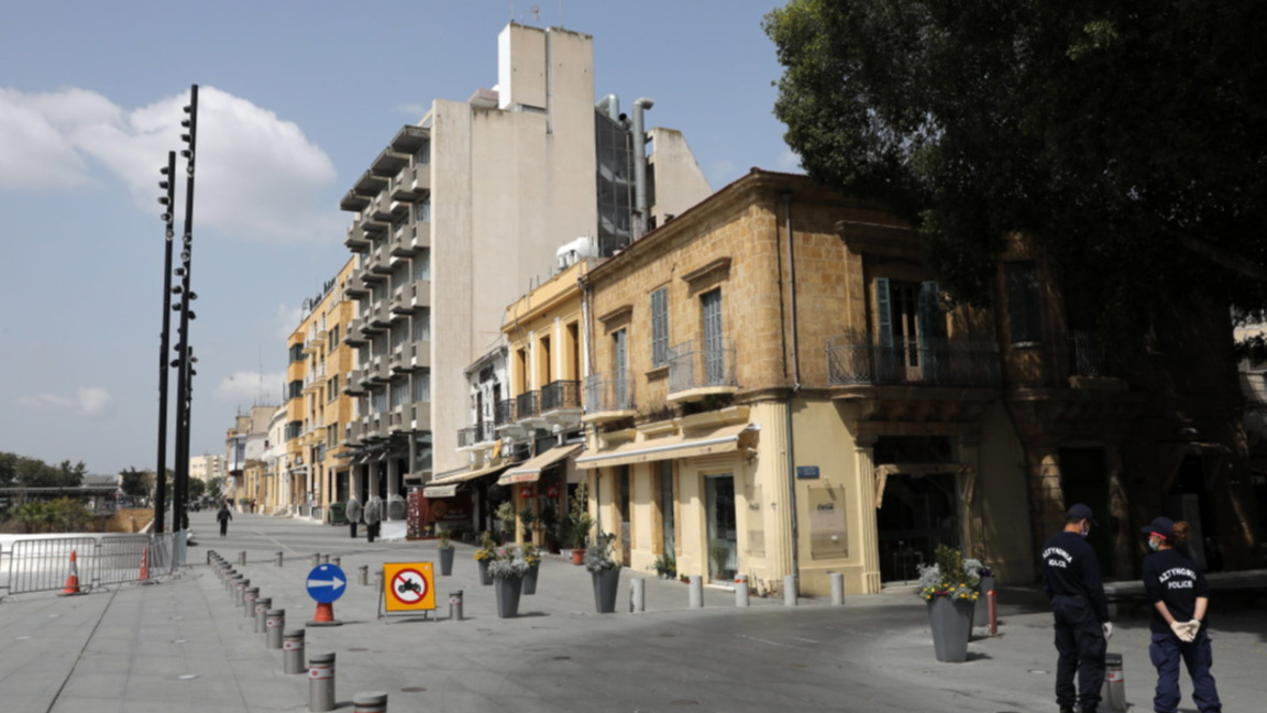 Сгради в централната част на Никозия