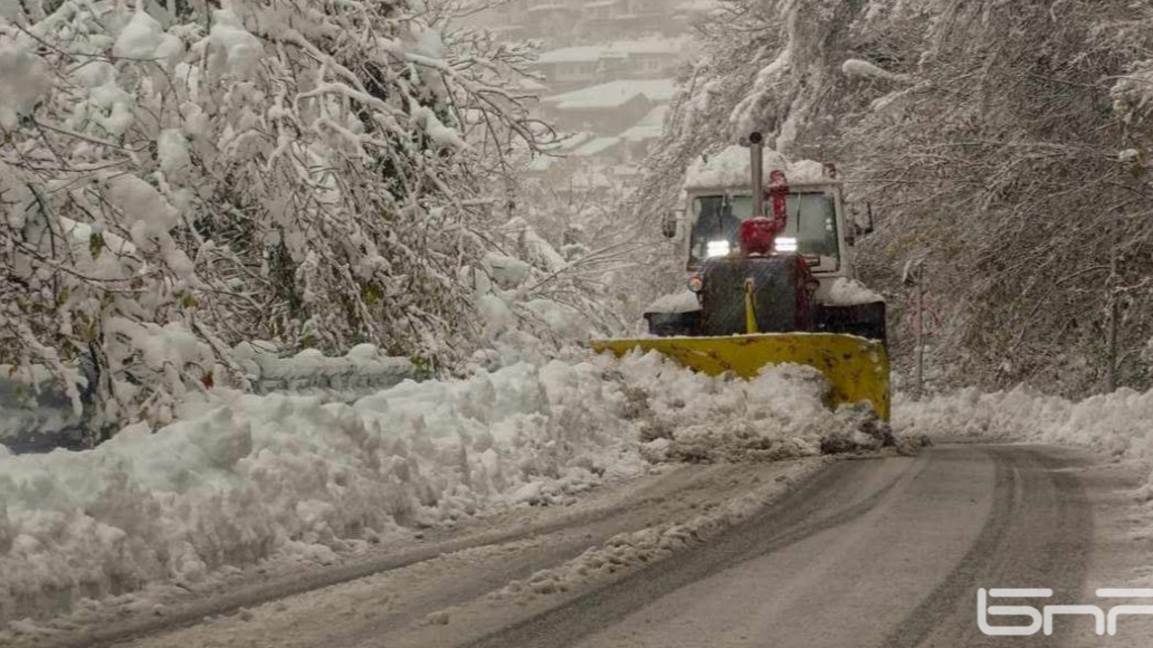 Във Великотърновско пътищата са проходими при зимни условия