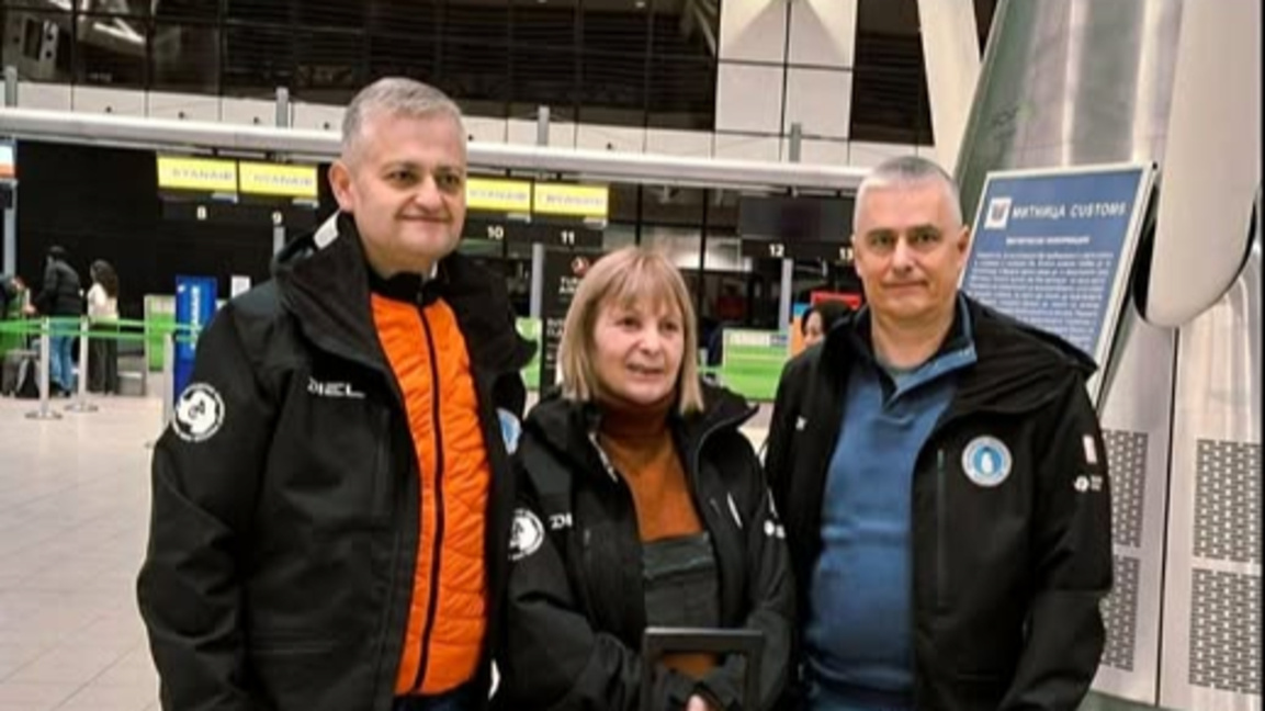 Последната група от българската експедиц...