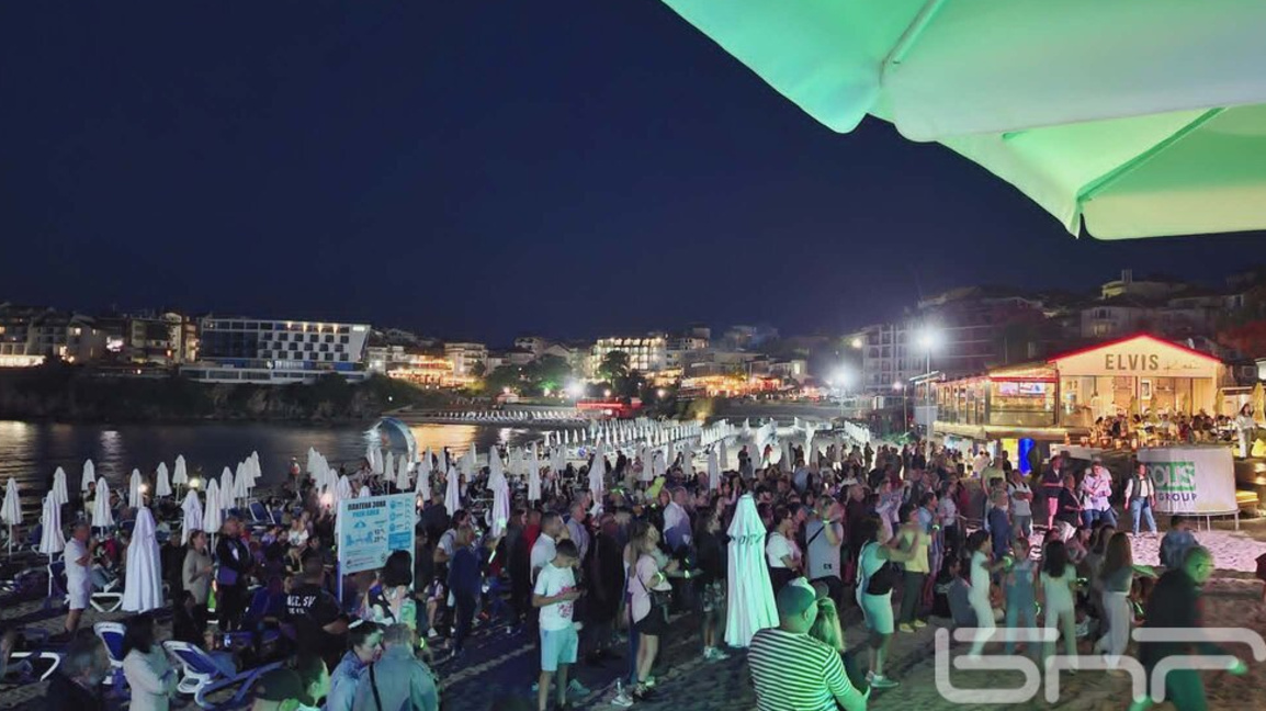 Summer tourist season at the Black Sea c...