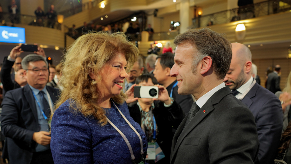 Илияна Йотова се срещна с Еманюел Макрон на 62-рата Мюнхенска конференция