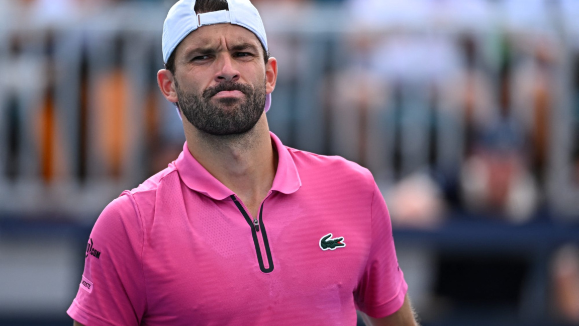 Grigor Dimitrov, dünya sıralamasında 135...