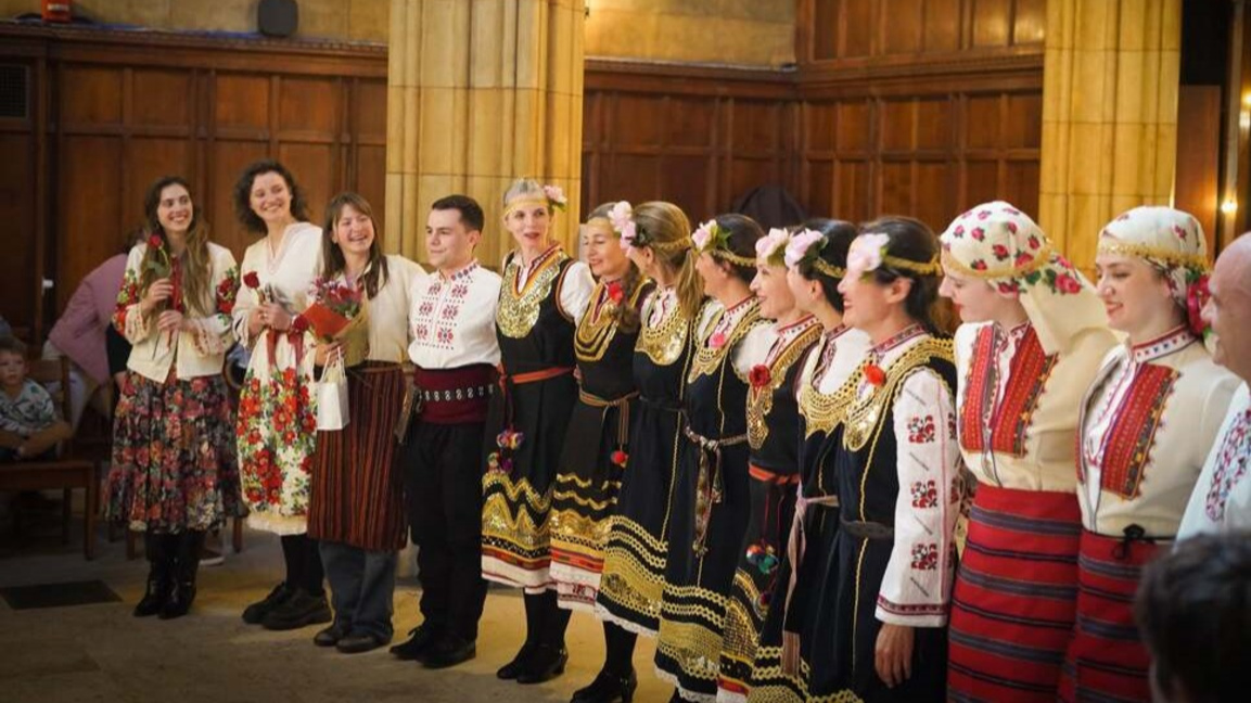 Ансамбъл "Горана" за първи път се изяви ...