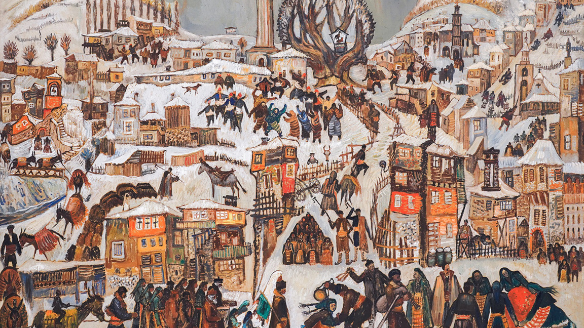 Lucrare emblematică a pictorului Zlatiu ...