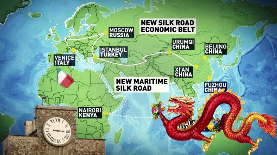 Италия се оттегля от китайската инициатива "Един пояс, един път"