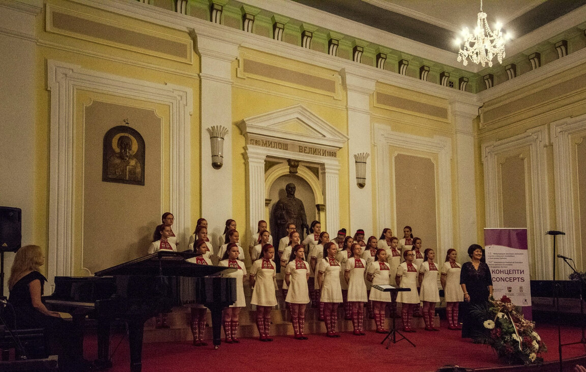 Детският хор на БНР изнесе концерт в Меж...