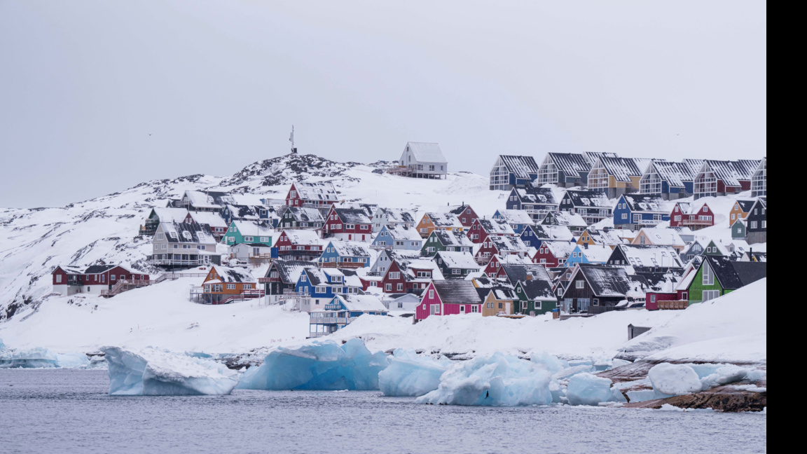 Главният град в Гренландия - Нук