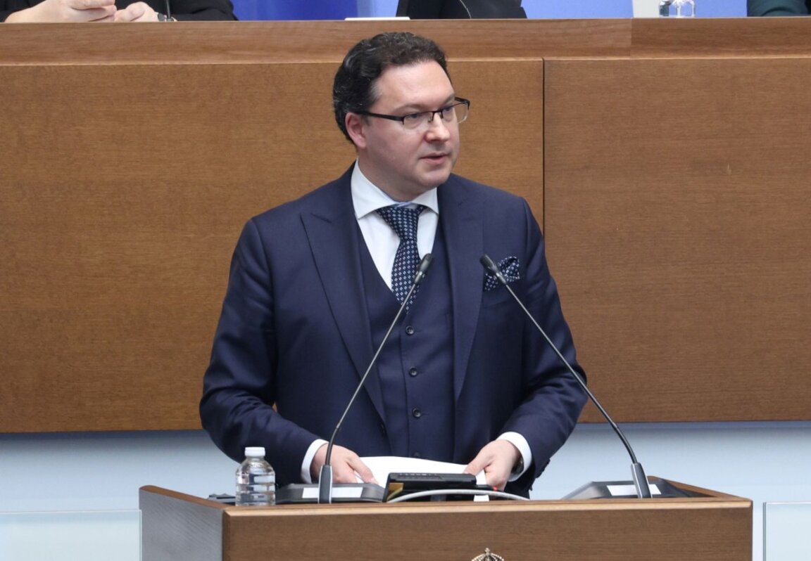 Министърът на вътрешните работи Даниел Митов