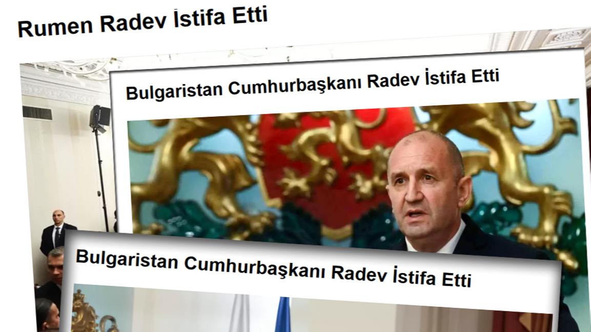 Турски медии коментират обявената оставка на българския президент