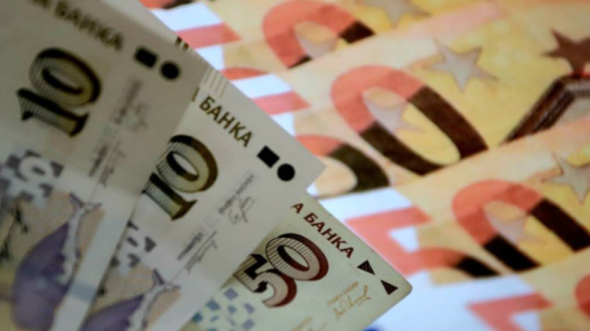 евро лева банкноти