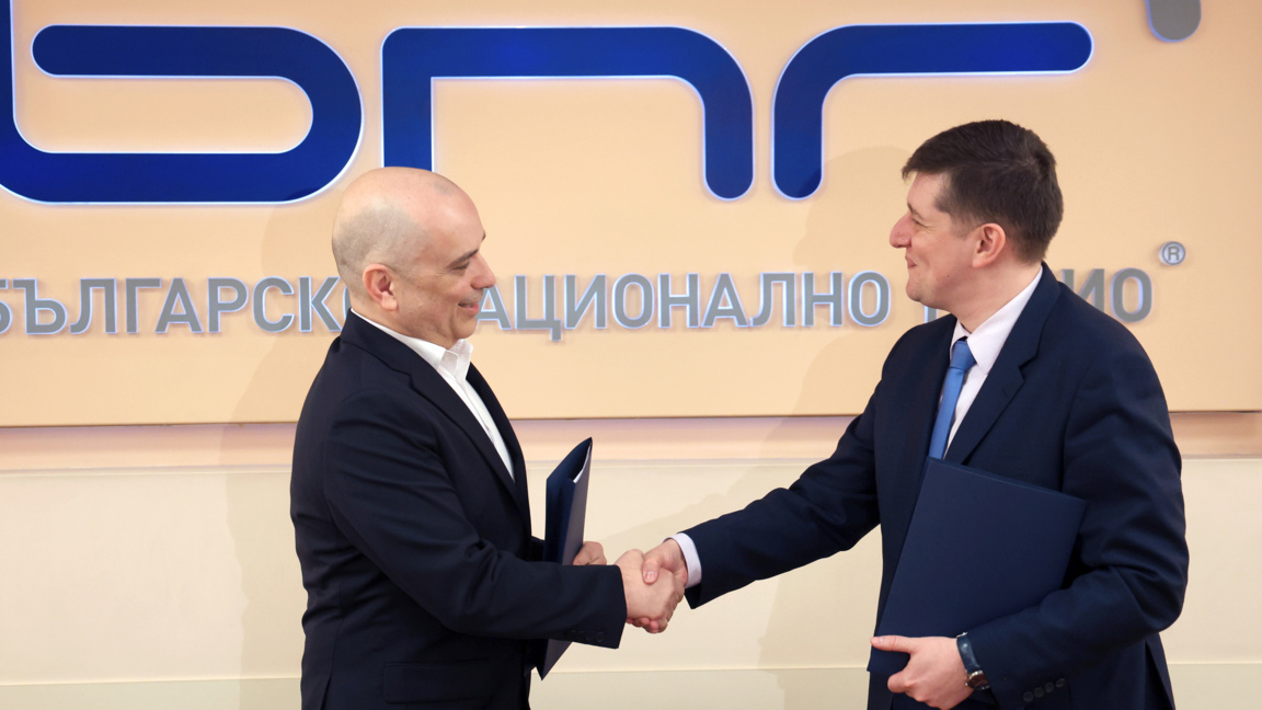 Тодор Милиев и Милен Митев подписаха договор за позициониране на програмите "Хоризонт" и "Христо Ботев" на платформата Radio On