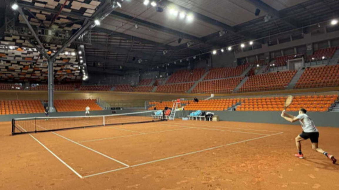 Националите тренират в зала "Колодрума"