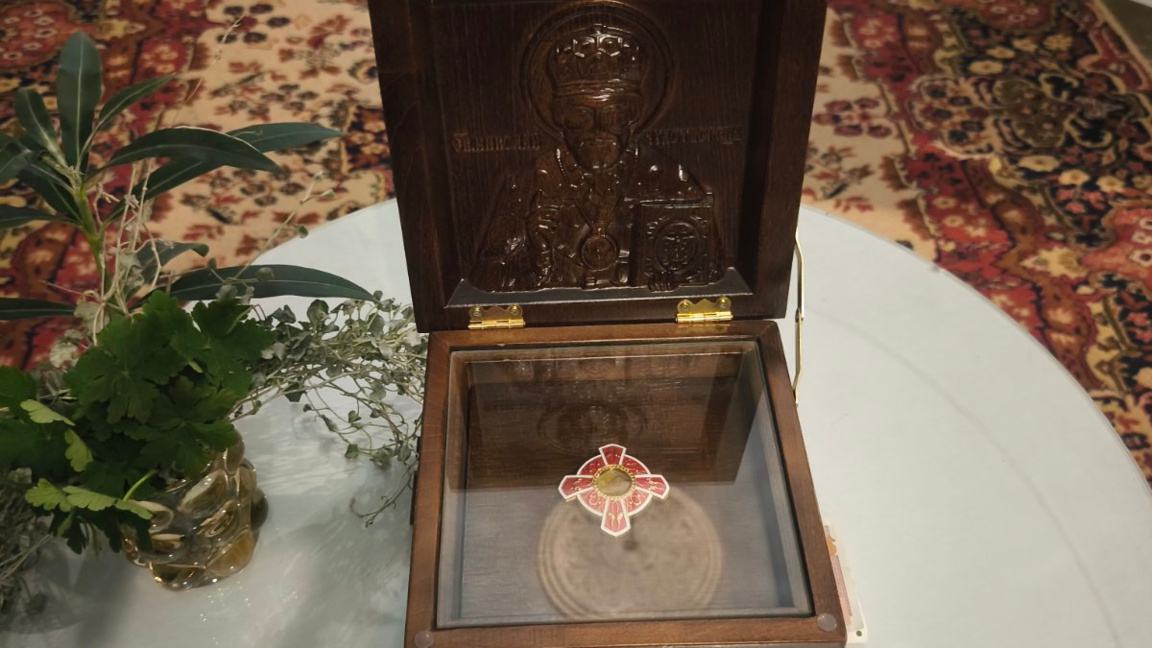 Безценна светиня дарена на храм