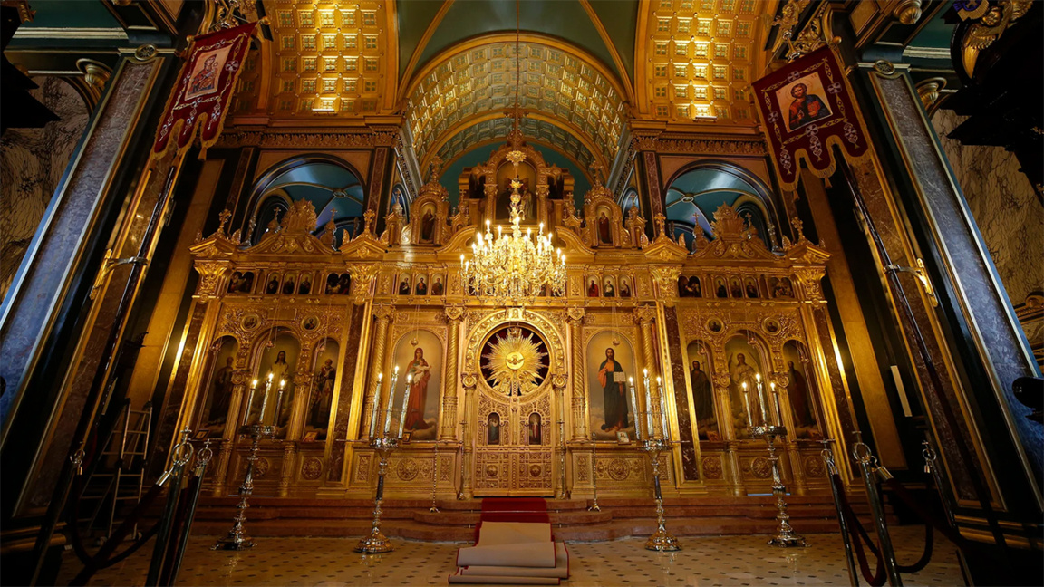 Patriarch Daniil leitet festliche Liturgie in St.-Georgs-Kathedrale in Istanbul