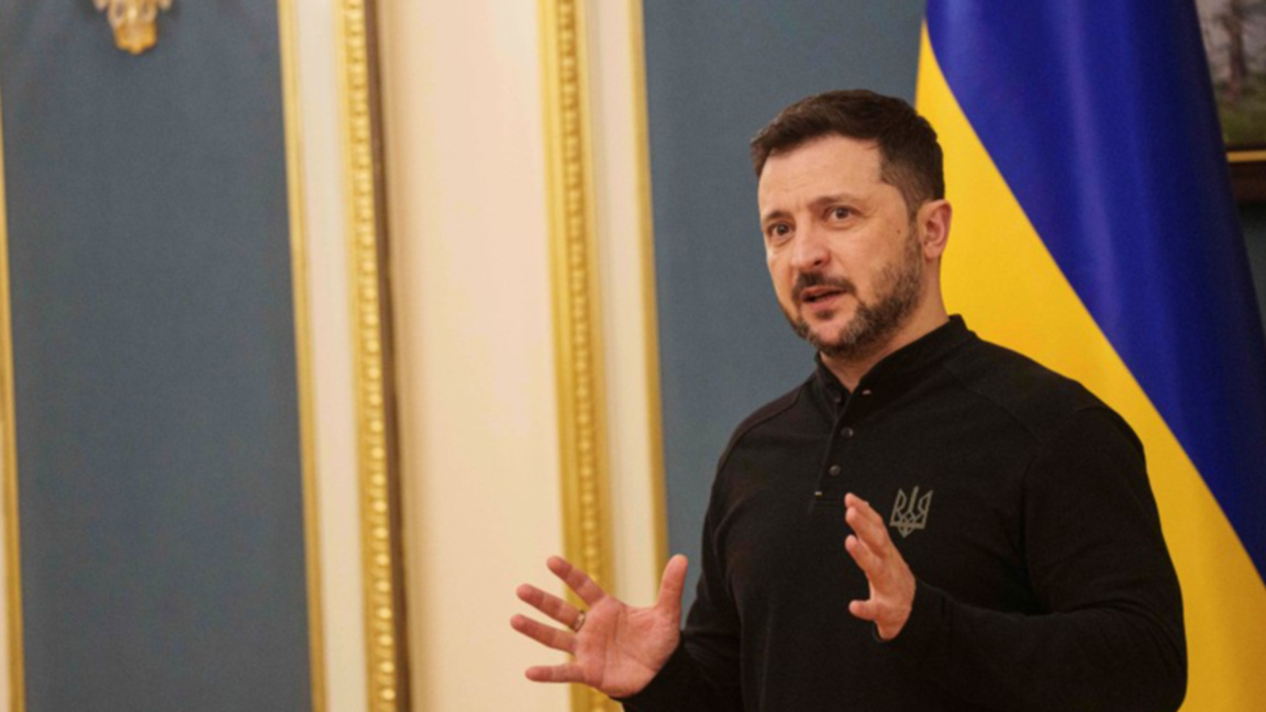 Президентът на Украйна Володомир Зеленски